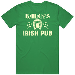 Bailey Irish Pub St Patricks Day Party Beer Drinking Classic Cotton T Shirt