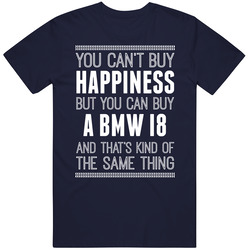 Buy A Bmw I8 Happiness Car Lover Classic Cotton T Shirt