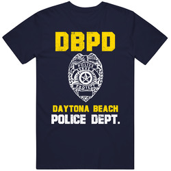 Daytona Beach Police Department Dbpd Officer Inspired Custom City Unisex Classic Cotton T Shirt