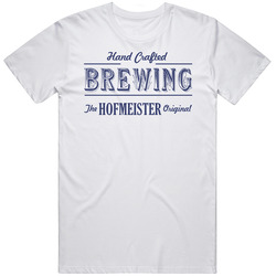 Hofmeister Brewing Company Cool Personalized Beer Party Classic Cotton T Shirt