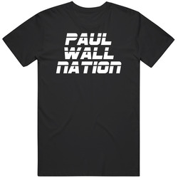 Paul Wall Nation Hip Hop Artist Fan Classic Cotton T Shirt