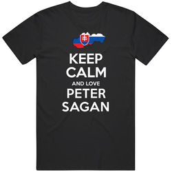 Keep Calm And Love Peter Sagan Slovakia Cycling Olympics Classic Cotton T Shirt