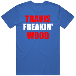 Travis Wood Chicago Baseball Freakin Sports Classic Cotton T Shirt