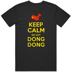 Keep Calm We Got Dong Dong China Gymnastics Trampoline Olympics Classic Cotton T Shirt