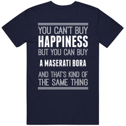 Buy A Maserati Bora Happiness Car Lover Classic Cotton T Shirt