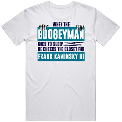 Frank Kaminsky Iii Boogeyman Checks Closet For Charlotte Basketball Classic Cotton T Shirt