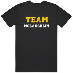 Team Mclaughlin Sports Family Reunion Last Name Surname Classic Cotton T Shirt