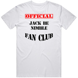 Jack Be Nimble Horror Movie Fan Club Classic Cotton T Shirt