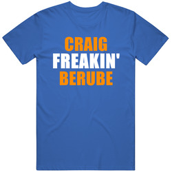 Craig Berube New York Buffalo Hockey Sports Freakin Classic Cotton T Shirt