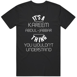 Kareem Abdul-jabbar Its A Thing You Wouldnt Understand Classic Cotton T Shirt