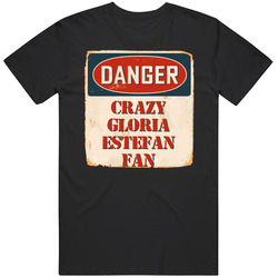 Crazy Gloria Estefan Fan Music Artist Vintage Sign Classic Cotton T Shirt
