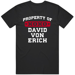 Property Of David Von Erich Popular Video Game Character Classic Cotton T Shirt