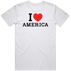 I Heart America Video Game Classic Love Heart Classic Cotton T Shirt