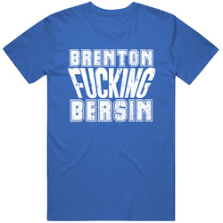 Fcking Brenton Bersin Carolina Football Team Favorite Player Fan Classic Cotton T Shirt