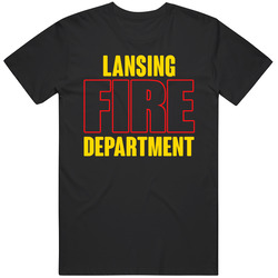 Lansing Fire Department Personalized City Classic Cotton T Shirt