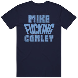 Fcking Mike Conley Funny Player Memphis Basketball Classic Cotton T Shirt
