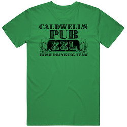 Caldwell Irish Pub Last Name Beer Drinking Team St Patricks Day Classic Cotton T Shirt