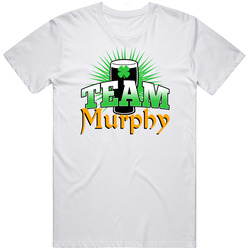 Murphy Team Last Name Custom Beer Drinking St Patricks Day Party Classic Cotton T Shirt