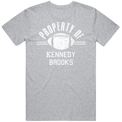 Property Of Kennedy Brooks Oklahoma Football Classic Cotton T Shirt