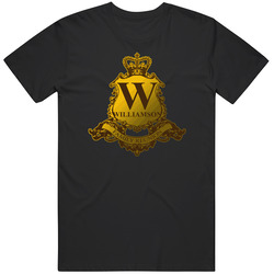 Williamson Family Reunion Crest Last Name Surname Mens Soft Cotton Tee T Shirt