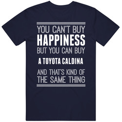 Buy A Toyota Caldina Happiness Car Lover Mens Soft Cotton Tee T Shirt