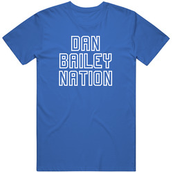 Dan Bailey Nation Dallas Football Player Trending Fan Mens Soft Cotton Tee T Shirt