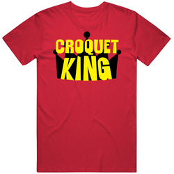 Croquet King Sports And Hobbies Master Mens Soft Cotton Tee T Shirt