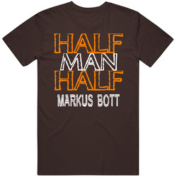 Half Man Half Markus Bott Boxer Mens Soft Cotton Tee T Shirt