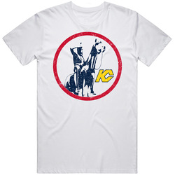 Kansas City Scouts National Hockey League Vintage Team Logo Mens Soft Cotton Tee T Shirt