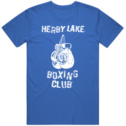 Herby Lake Boxing Blub Wisconsin Body Of Water Mens Soft Cotton Tee T Shirt