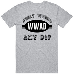 What Would Amy Do Wwad Cool Name Parody Mens Soft Cotton Tee T Shirt
