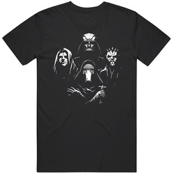 Star Wars Rapsody Funny Queen Bohemian Rhapsody Parody Black Tee Unisex Film Merch Mens Soft Cotton Tee T Shirt