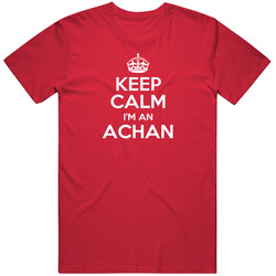 Achan Keep Calm Parody Family Tee Mens Soft Cotton Tee T Shirt