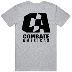 Combate Americas Logo Latin American Hispanic Mma Martial Arts Fan Mens Soft Cotton Tee T Shirt