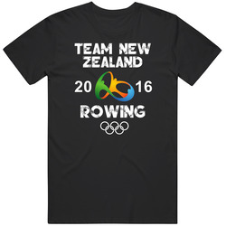 New Zealand Rowing Team Rio 2016 Olympic Games Sport Mens Soft Cotton Tee T Shirt