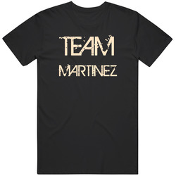 Team Sports Last First Name Martinez Mens Soft Cotton Tee T Shirt