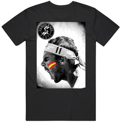 Rafael Nadal French Open Tennis Champion Record 11 0 Scream Mens Soft Cotton Tee T Shirt