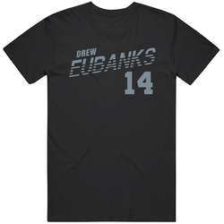 Drew Eubanks 14 Favorite Player San Antonio Basketball Fan Mens Soft Cotton Tee T Shirt