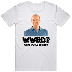What Would Bob Do Good Luck Charlie Tv Show Character Mens Soft Cotton Tee T Shirt