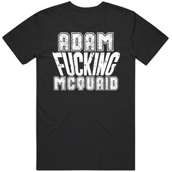 Adam Mcquaid Fcking Boston Hockey Sports Athlete Fan Mens Soft Cotton Tee T Shirt