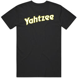 Yahtzee Best Board Game Of All Time Players Mens Soft Cotton Tee T Shirt