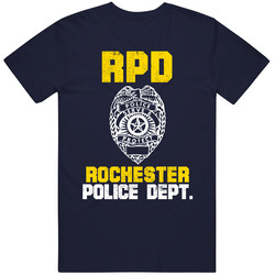 Rochester Police Department Rpd Officer Inspired Custom City Unisex Mens Soft Cotton Tee T Shirt