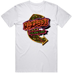 Razzoo's Cajun Cafe Sugar Land Texas Restaurant Mens Soft Cotton Tee T Shirt
