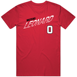 Meyers Leonard 0 Favorite Player Miami Basketball Fan Mens Soft Cotton Tee T Shirt