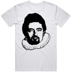 Edmund Blackadder Rowan Atkinson 80s Tv Show Character Fan Mens Soft Cotton Tee T Shirt