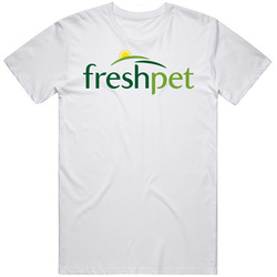 Freshpet Nasdaq Company Logo Employee Fan Mens Soft Cotton Tee T Shirt