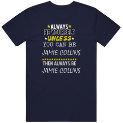 Jamie Collins Always Be Football Sports New England Mens Soft Cotton Tee T Shirt