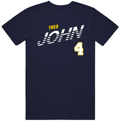 Theo John 4 Favorite Player Marquette College Basketball Fan Mens Soft Cotton Tee T Shirt