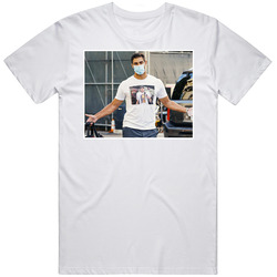 Jimmy Garoppolo George Kittle San Francisco Mascot Inception Picture Within Picture White Mens Soft Cotton Tee T Shirt