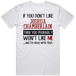 If You Don' T Like Joshua Chamberlain You Won't Like Me Novel Character Mens Soft Cotton Tee T Shirt
